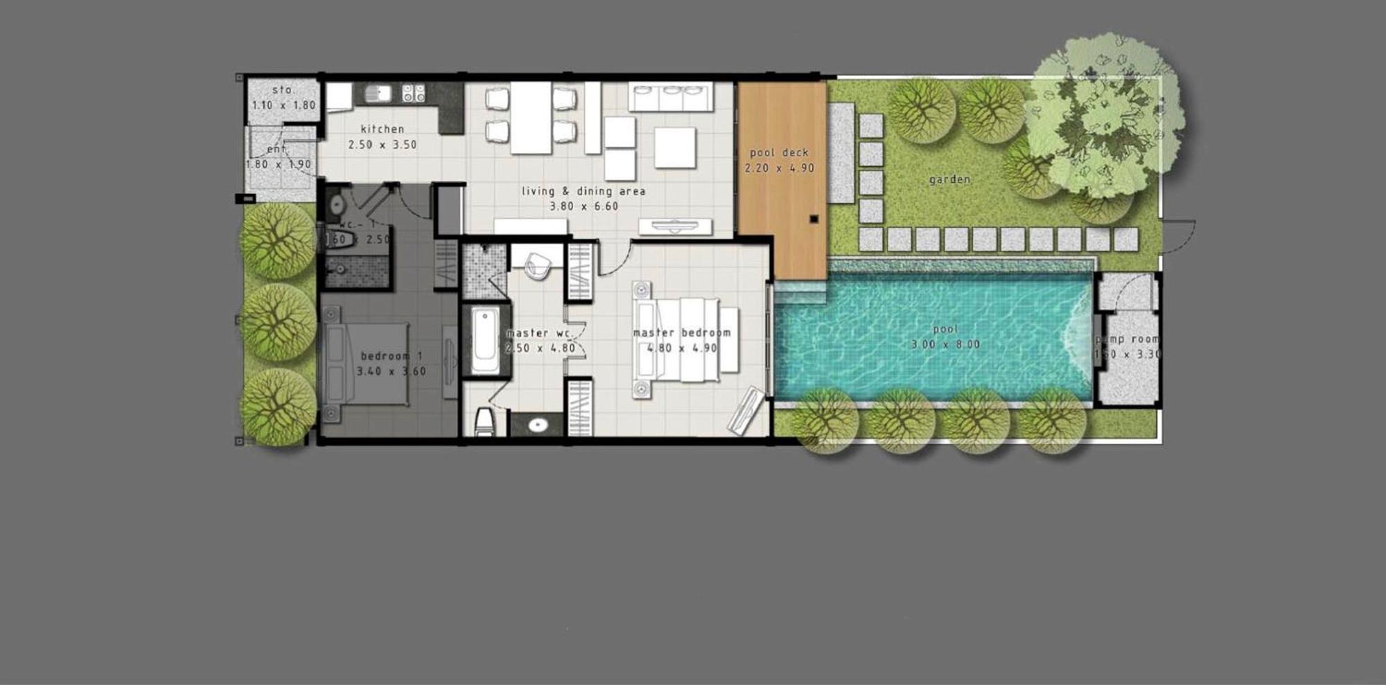 One Bedroom Onyx Villa Nai Harn Экстерьер фото
